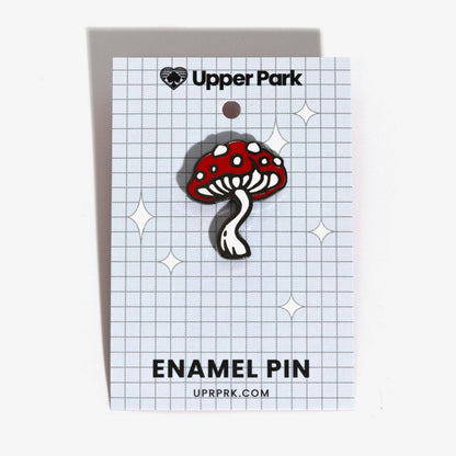 Amanita Mushroom Enamel Pin