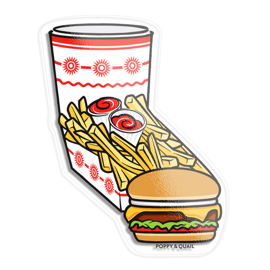 Eatin' Out Sticker