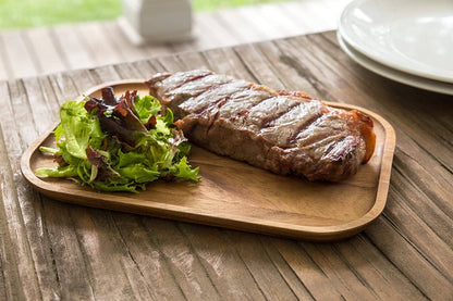 Ironwood Small Steak Board, Acacia Wood, 10.5" x 7.5"