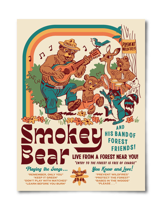 Smokey's Band Poster: 18x24