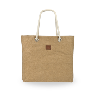 Pure Cord Shopper, Vegan Leather Tote Bag - SMALL CASE PACKS