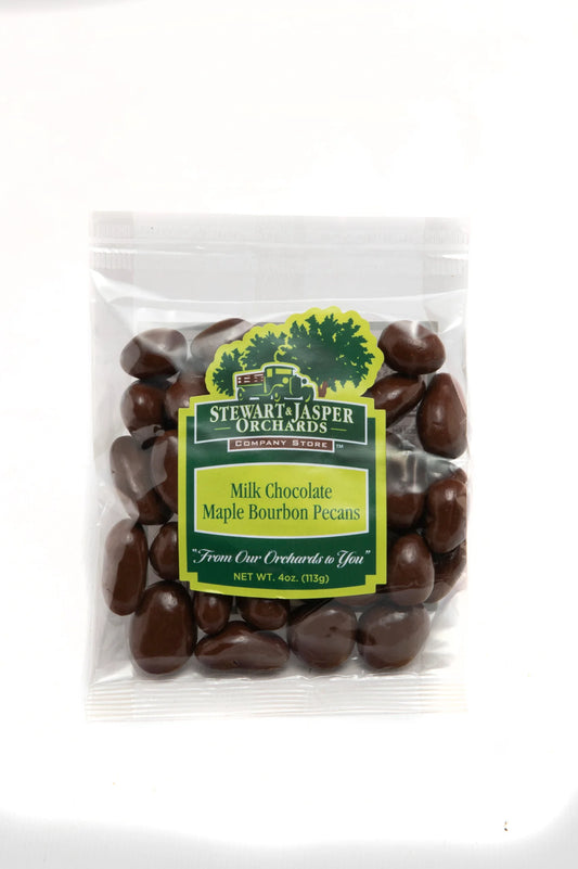 Stewart&Jasper Milk Chocolate Maple Bourbon Pecans