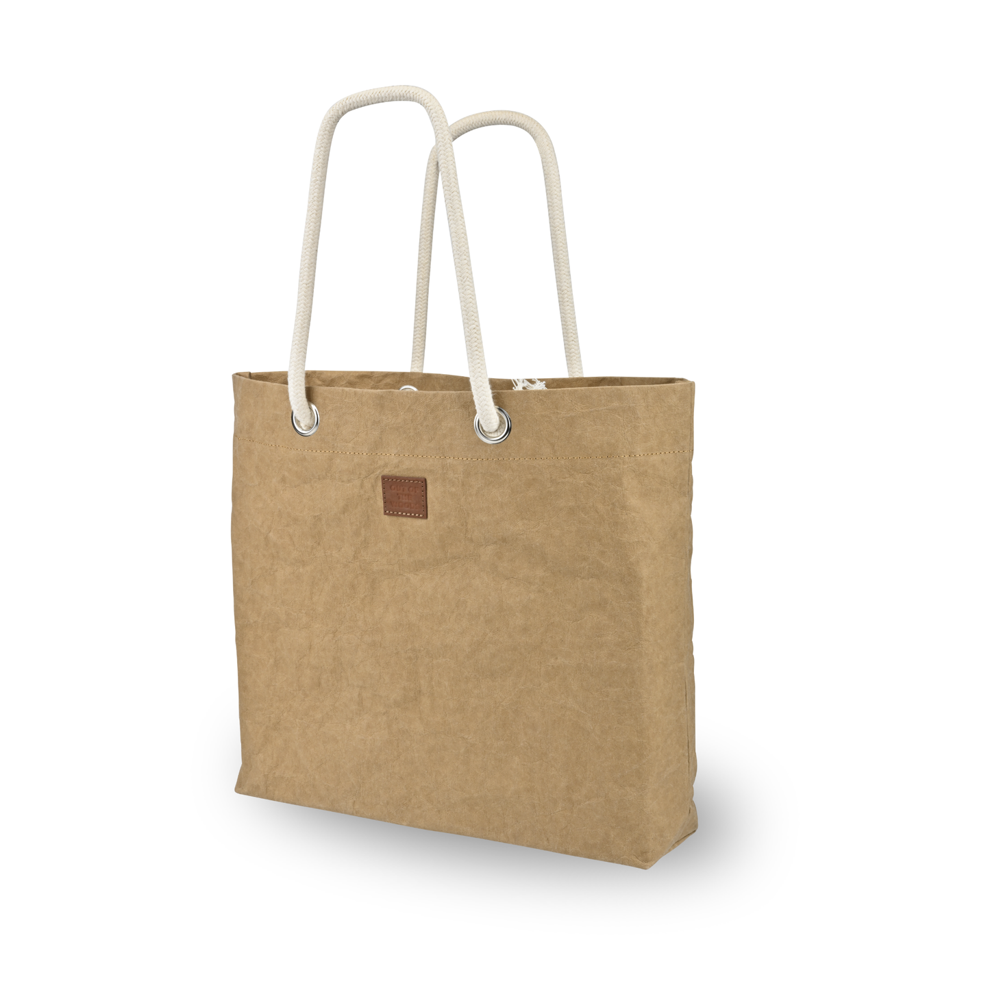 Pure Cord Shopper, Vegan Leather Tote Bag - SMALL CASE PACKS