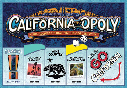 California-Opoly (state) Board Game, by Late for the Sky