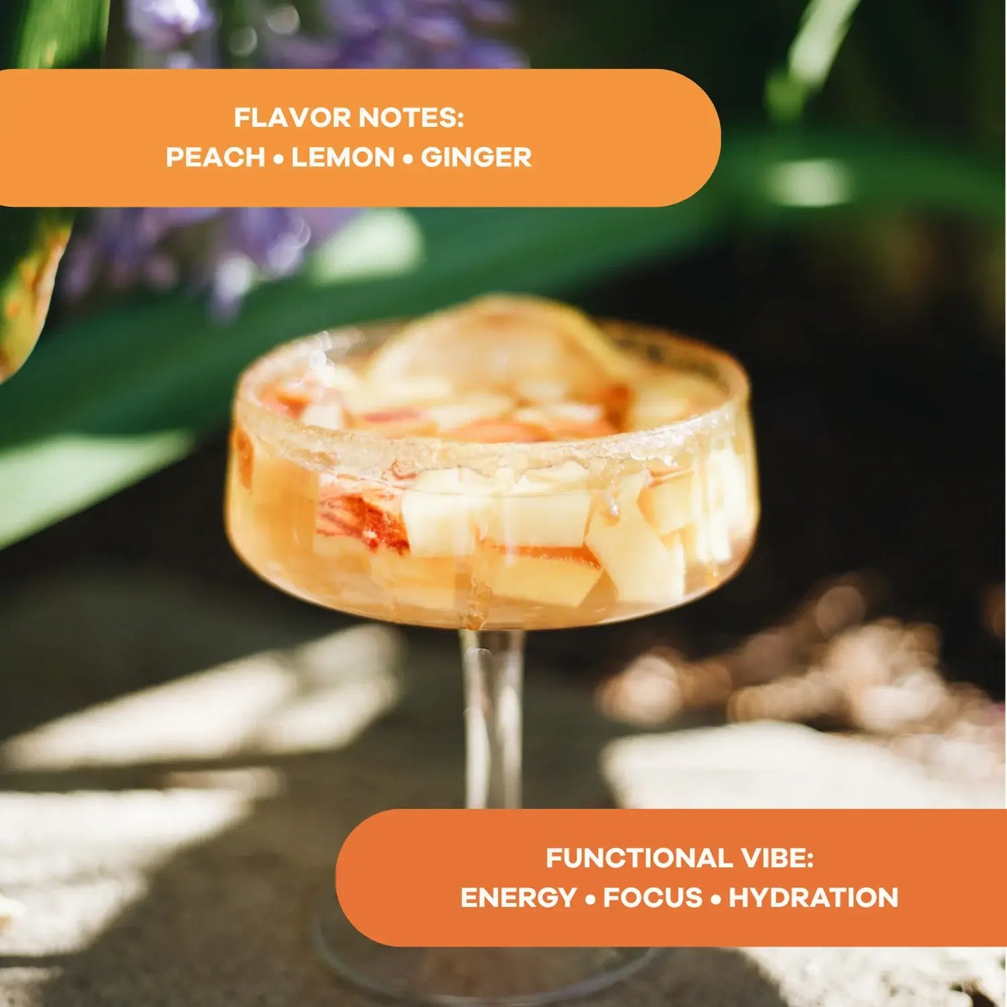 Peach Party - All Natural Functional Energy Drink 4pk