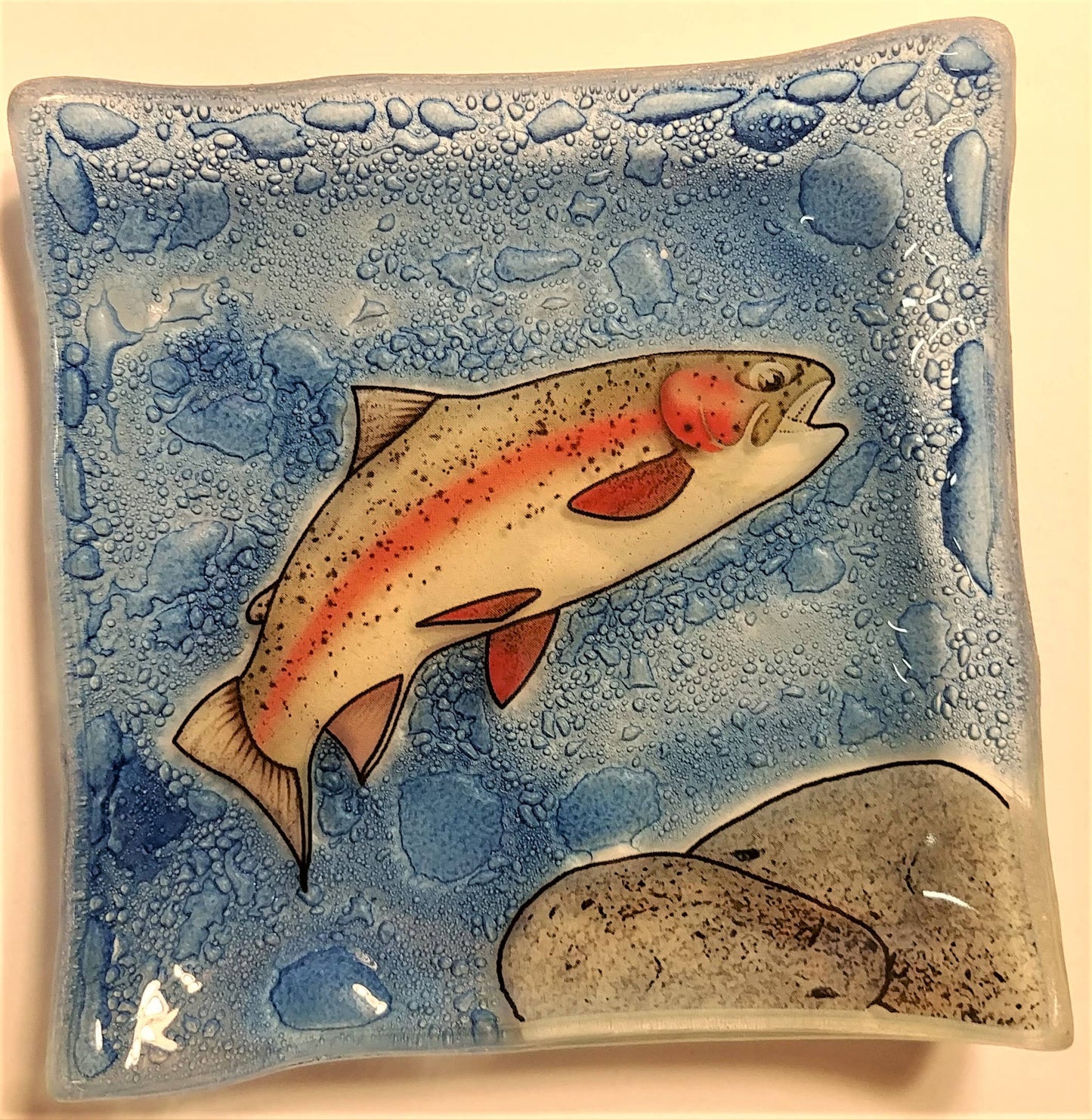 Trout Square Plate / Dish