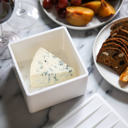 Cheese Vault For Soft Cheese | Artisan Cheese Storage: White
