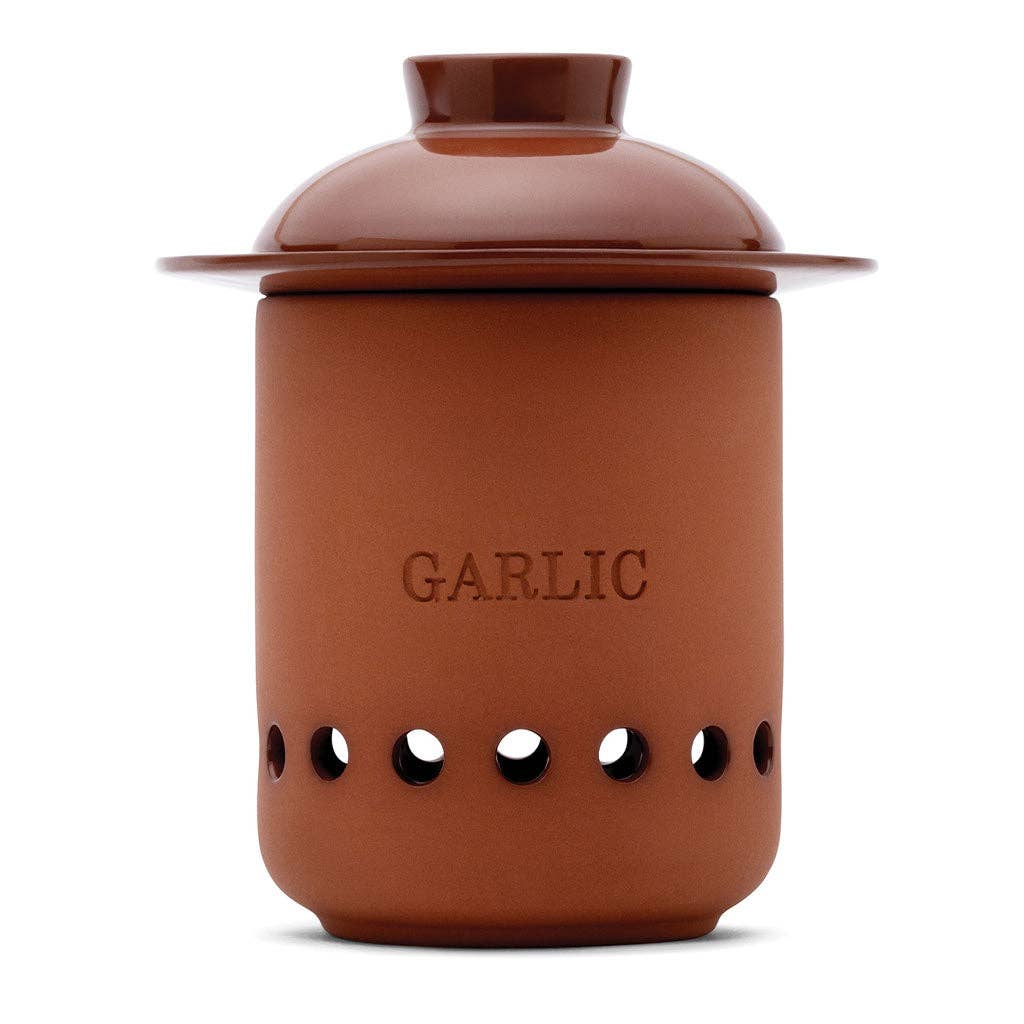 Garlic Keeper Terracotta Storage Container | Heads & Cloves