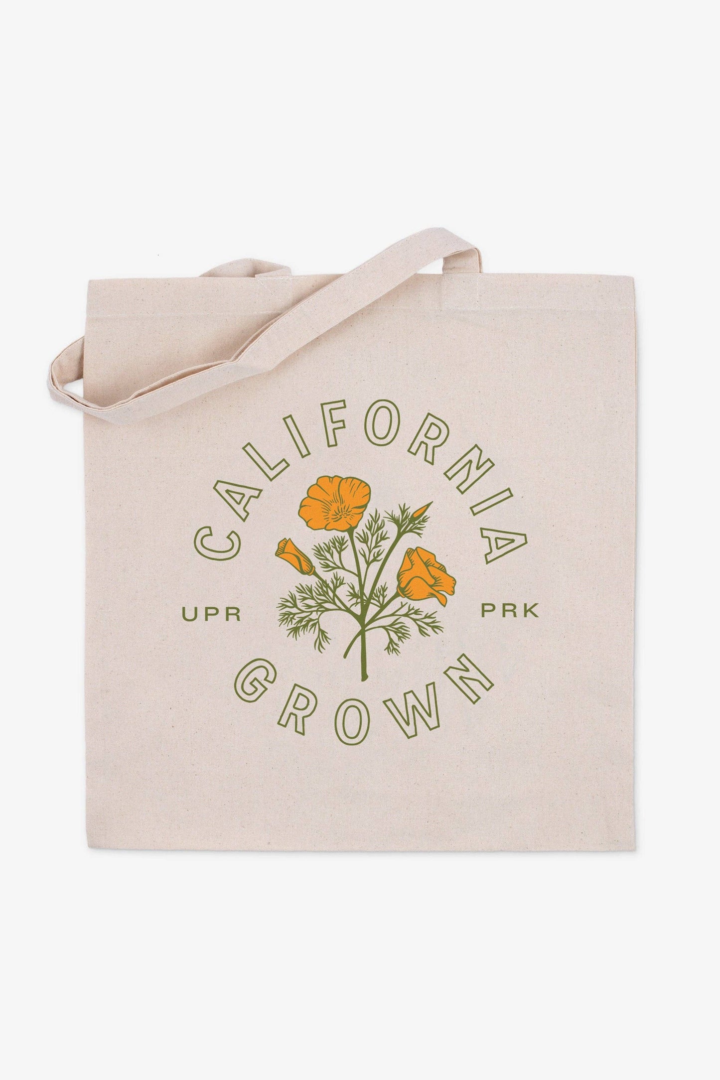 California Grown Tote Bag: Natural / Conventional