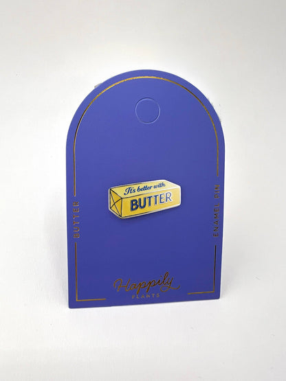 Butter Pin, Butter Yellow, Foodie Gifts, Cooking Gifts