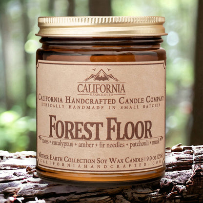 Forest Floor Coconut Apricot Jar Candle
