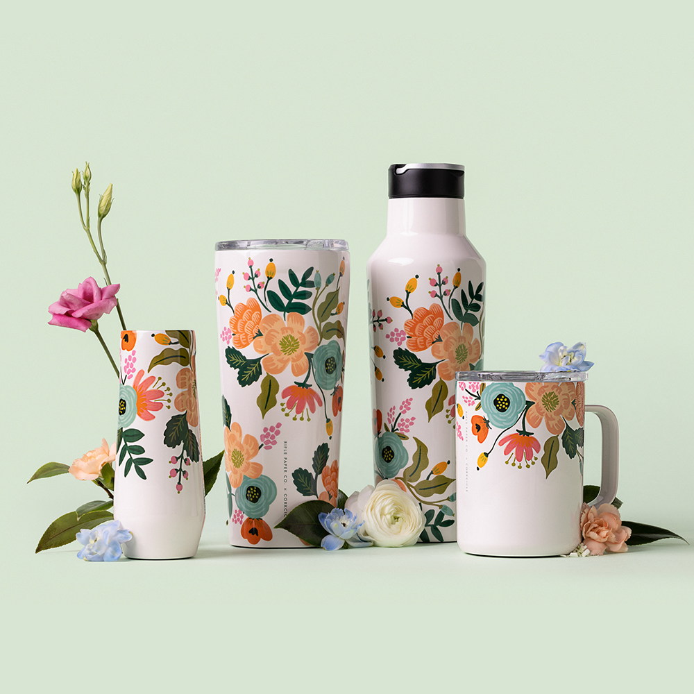 Sport Canteen - 20oz Rifle Paper - Garden Party Cream