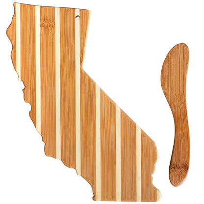 California Charcuterie Board & Cheese Spreader Knife Set