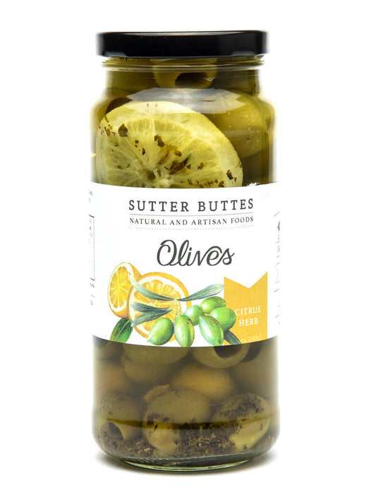 Citrus Herb Olives: Case of 12