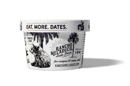 Little Mels Seedless ORGANIC Medjool Dates, 4.5 oz Cup