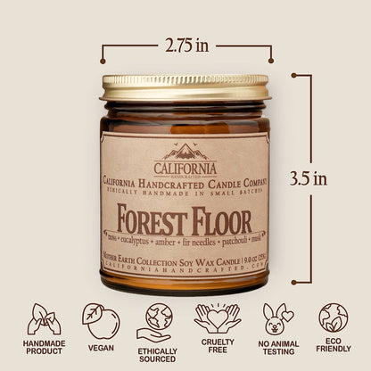 Forest Floor Coconut Apricot Jar Candle