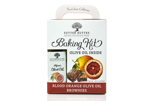 Blood Orange Olive Oil Brownies Baking Kit