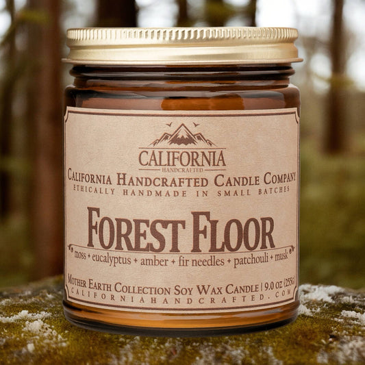Forest Floor Coconut Apricot Jar Candle