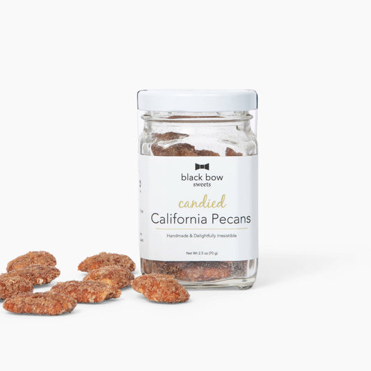 Candied California Pecan Jar | Gourmet Nuts