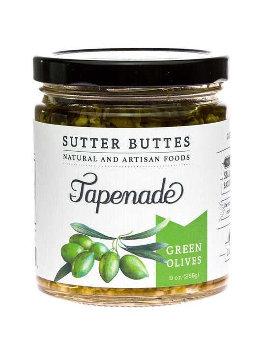 California Green Olive Tapenade 9oz: 9 oz Case of 12