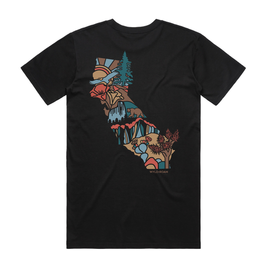 California Golden State Tee: Large Shirt