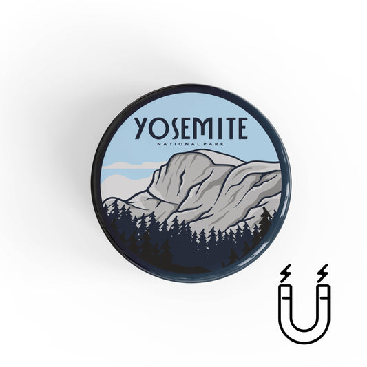 Yosemite National Park Magnet: 1.5