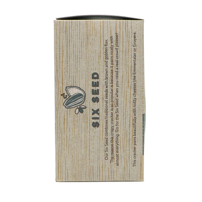 Potter's Crackers Organic Six Seed Crackers - 5 oz