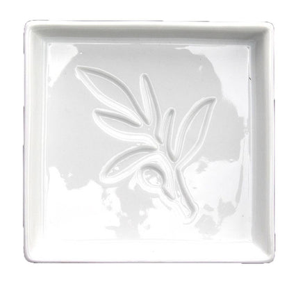 Small Graphic Plate: Lemon Print