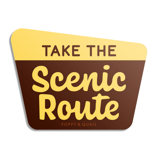 Scenic Forest Sticker