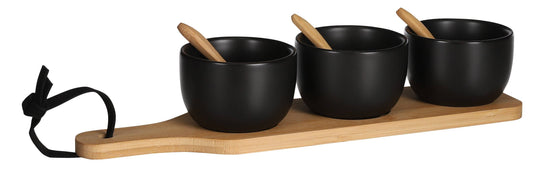 Lasio Ceramic Tapas Tet Black: Ceramic