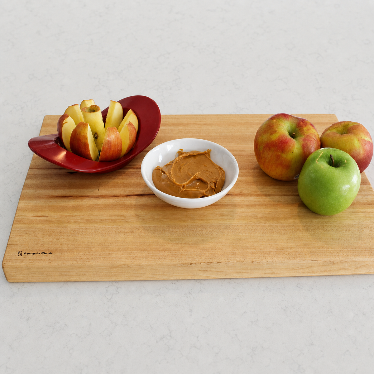 Handmade Hardwood Cutting Board – Large 18" × 12" Kitchen Pr: Walnut