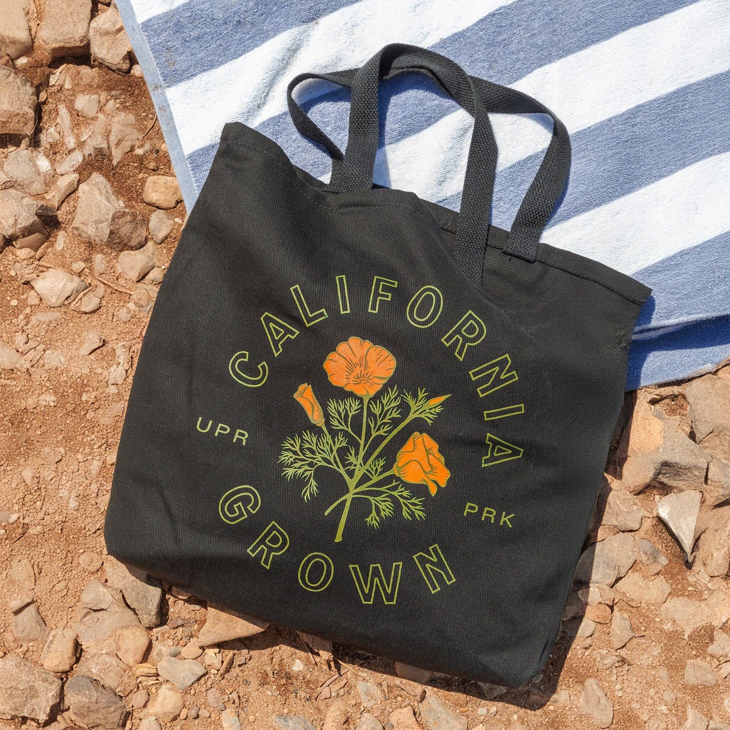 California Grown Tote Bag: Natural / Conventional