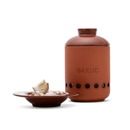 Garlic Keeper Terracotta Storage Container | Heads & Cloves
