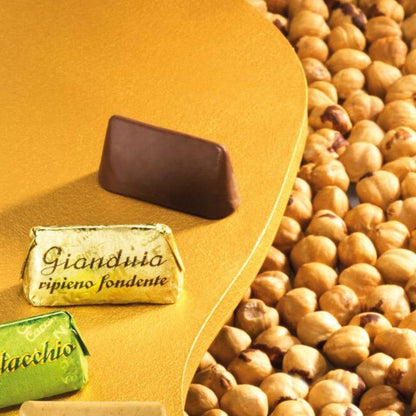Dark Chocolate Filled Gianduia - Italian Gourmet Chocolate
