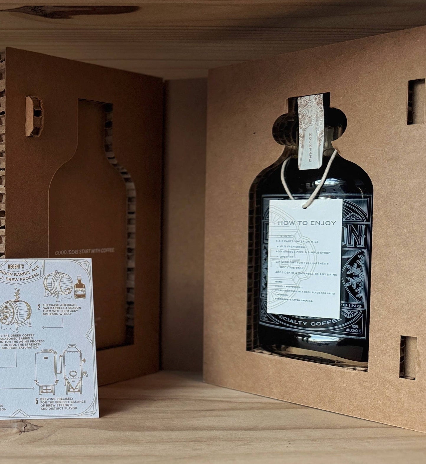 Barrel-Aged Liquid Espresso Concentrate | Kentucky-Inspired: Gift Packaged