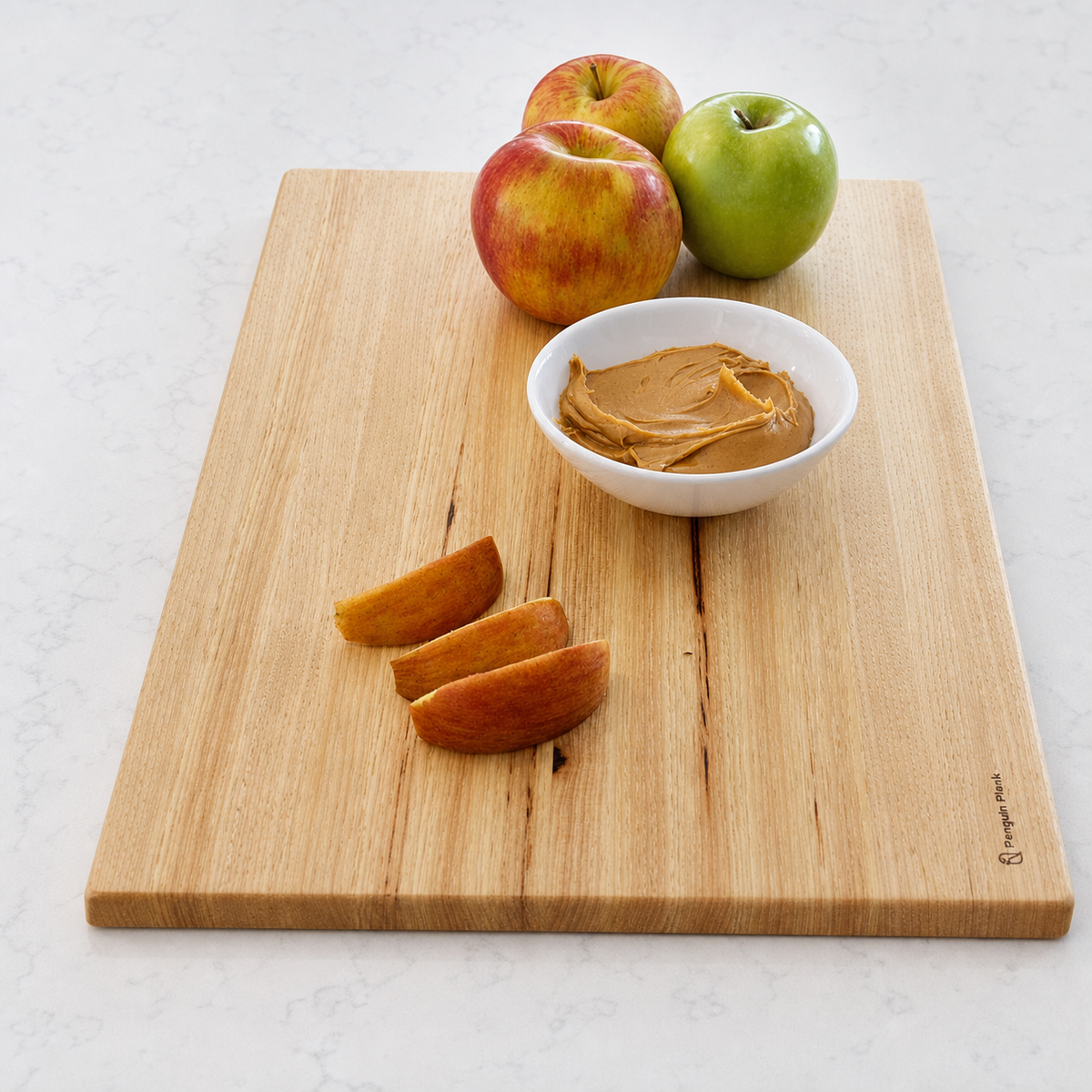 Handmade Hardwood Cutting Board – Large 18" × 12" Kitchen Pr: Walnut