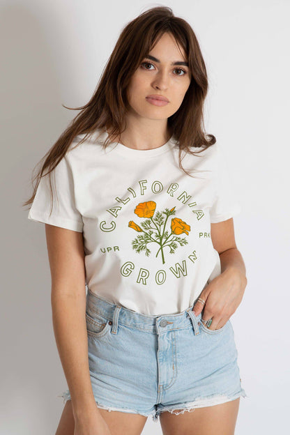 California Grown Routine Tee: Black / XS