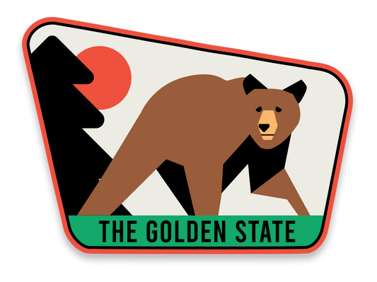 California Bear Sticker