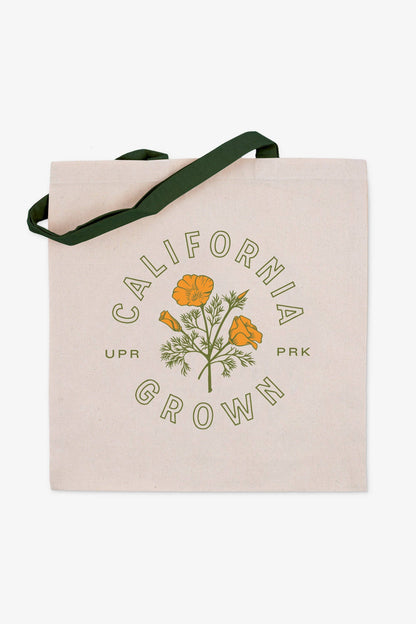 California Grown Tote Bag - Budget: Natural
