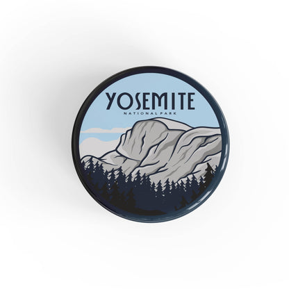 Yosemite National Park Button Pin: 1.5"