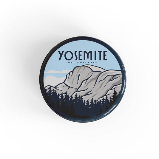 Yosemite National Park Button Pin: 1.5"