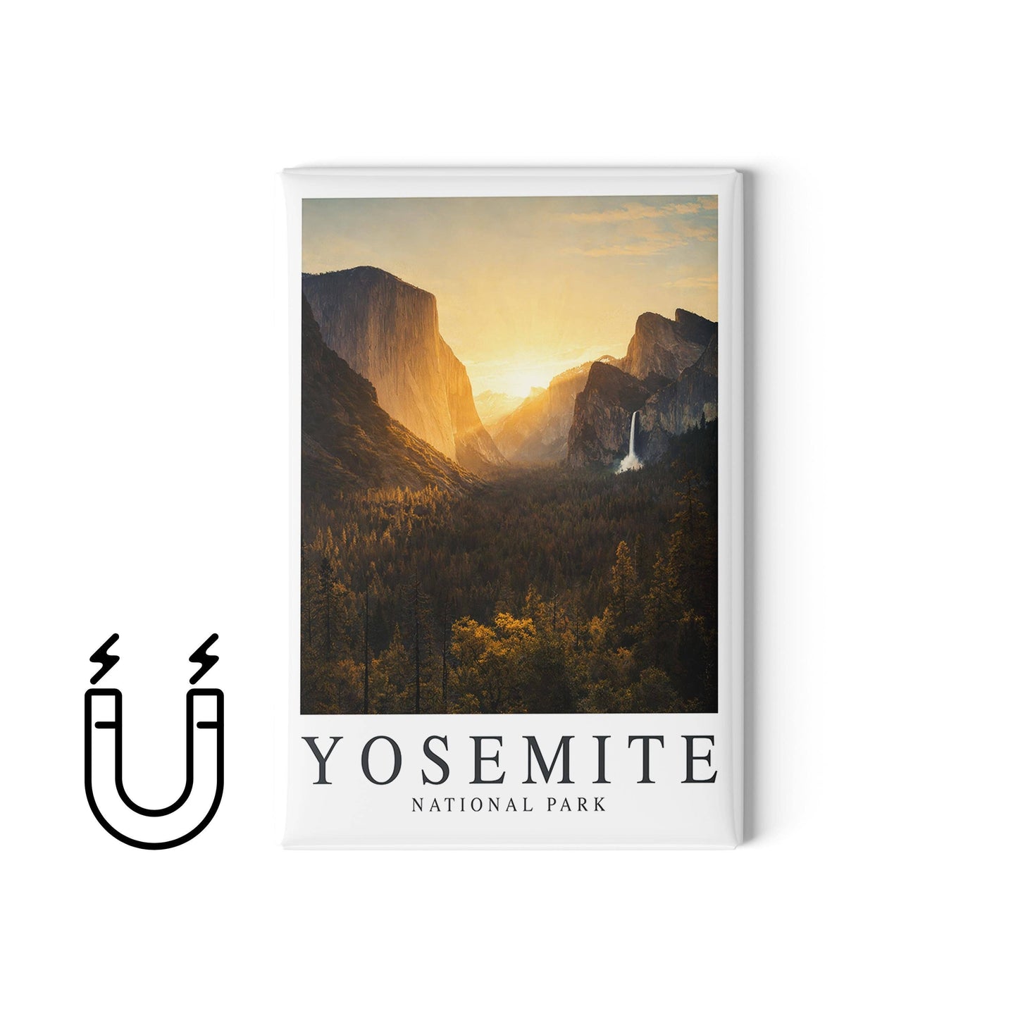 Yosemite National Park Magnet | California Fridge Magnets | Travel Souvenir