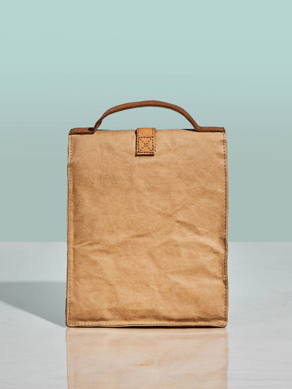 Paper Bag Cooler, Washable Lunch Bag - SMALL CASE PACKS: Sahara