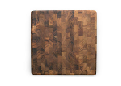 Ironwood Square End Grain Chef's Cutting Board, 14"
