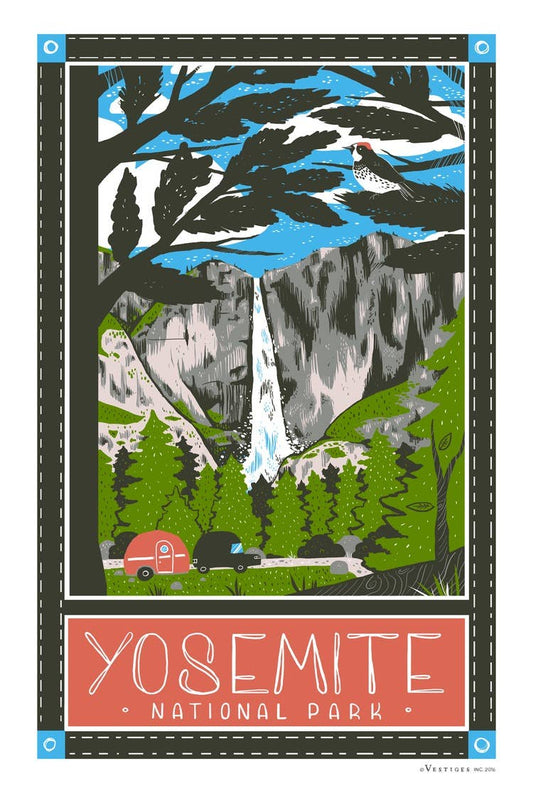 Yosemite National Park Tea Towel