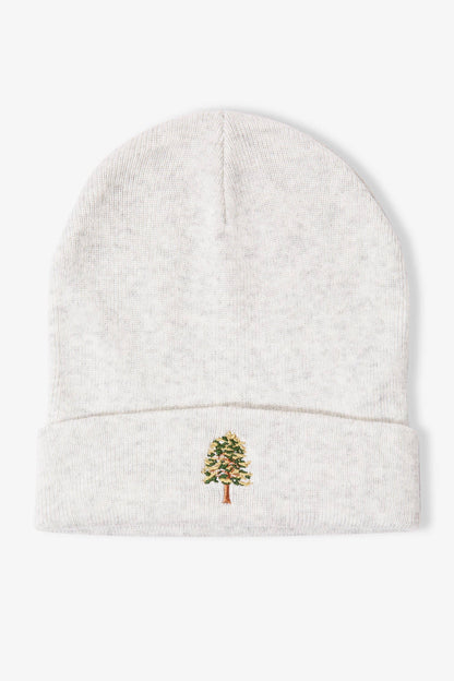 Ponderosa Pine Tree Cuff Beanie: Army