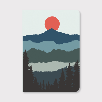Forest Sun Notebook
