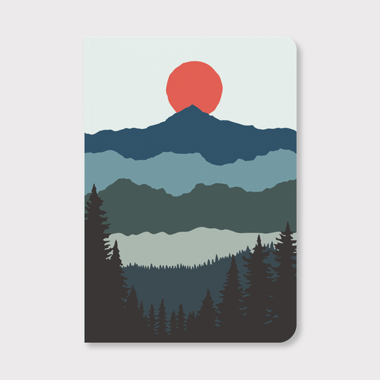Forest Sun Notebook