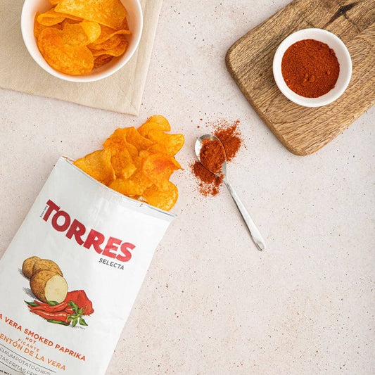 Torres Potato Chips Smoked Pimenton De la Vera Paprika 1.76 grams