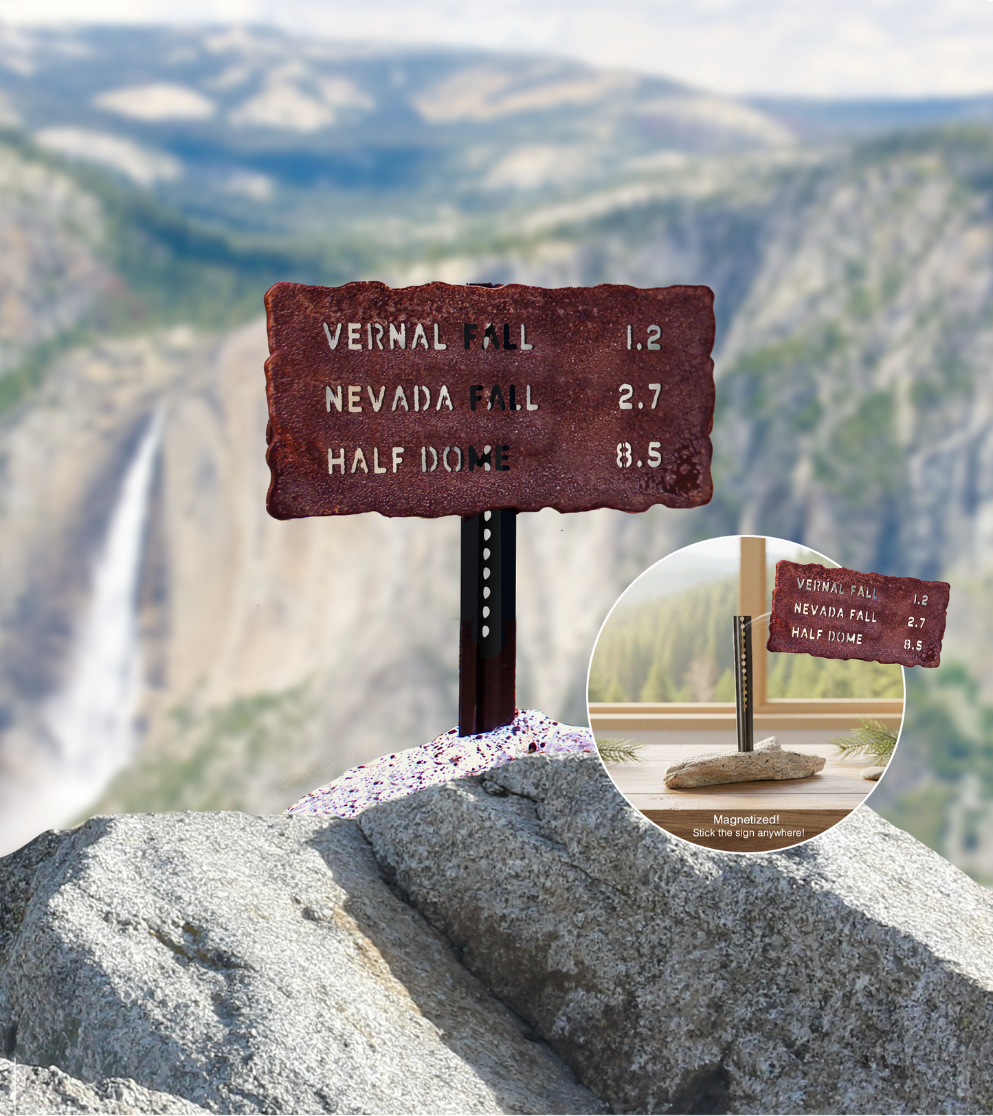 Vernal Fall to Nevada Fall to Half Dome